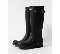 Hunter Mens Original Tall Boots, Black, Size 8, Men Black