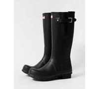 Hunter Original Tall Side Adjustable Mens Wellies - Black - Black - UK12 EU47 US13