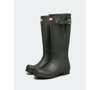 Hunter Mens Matt Olive Original Side Adjustable Wellington Boots UK 10