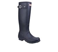 Hunter Original Tall Wellington Boot, Navy, Size 4, Women Navy