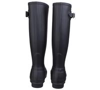 Hunter Womens Original Tall Classic Boots - Black Rubber - Size UK 5