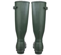 Hunter Original Tall Wellington Boots Green Waterproof, Textile lining