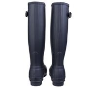 Hunter Original Tall Wellington Boots Navy Waterproof, Textile lining