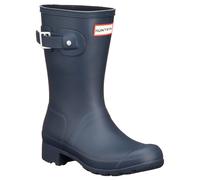 Hunter Original Tour Short Rubber Women's Mid Calf Boots - Navy - Size:UK 7