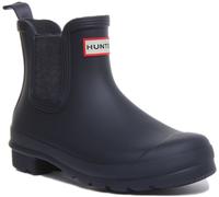 Hunter Original Womens Chelsea Waterproof Welly WomensBoot In Navy UK 3 - 9