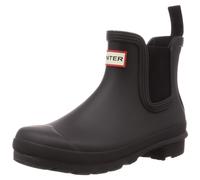 Hunter Women's Original Chelsea Boat Shoe, Black, 8 UK