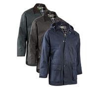 Hunter Outdoor Bolton Padded Wax Jacket (Brown, XL)