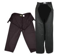 Hunter-Outdoor Country Waxed Treggings ideal for Riding Fishing etc (Brown, Small/Medium)