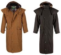 Hunter Outdoor Unisex Edinburgh Wax Jacket Coat Cape Long Jacket (as8, alpha, x_s, regular, regular, Brown)