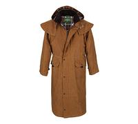 Hunter-Outdoor Unisex Endinburgh Wax Jacket Coat Cape Long Jacket (as8, alpha, s, regular, regular, Tan)