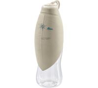 Hunter Outdoor Water Bottle With Silicone Bowl LIST 550 Ml Dog Beige 20 Cm