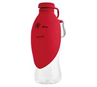 Hunter Outdoor Water Bottle with Silicone Bowl Red, RRP 14.99 EUR, New