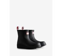 Hunter Play Shearling Insulated Short Wellington Boots Black