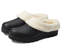 Hunter Boot Company Women's Play Shearling Insulated Clogs in Black, Size 4, Man-made/Textile | Charlies