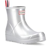 Hunter Play Short Wellington Boots 5 (38) Silver