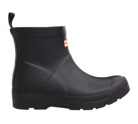 Hunter Play Slip-On Black Rubber Kids Wellington Boots JFT6097RMA_BLK