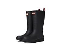 Hunter Play Tall Sherpa Insulated Womens Wellington Boots - Black UK 7