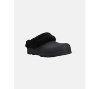 Hunter Play Womens Shearling Insulated Clog - Black/Black - Black/Black - UK5 EU38 US7