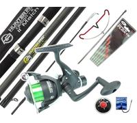 Hunter Pro 11' Complete Fishing Kit Including Hunter Pro Rod & Reel, Net, Tackle and More