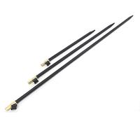 Hunter Pro Spiral Point Adjustable Bank Stick Set. 3 Bank Sticks 30-50cm, 50-80cm, 75-120cm