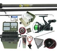 HUNTER PRO STARTER FISHING SET KIT + ALL THE TACKLE YOU NEED TO GO FISHING BEGINNER EXPERT