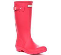 Hunter Pull On With Buckle And Reflective Kids Boots In Pink 3 - 4