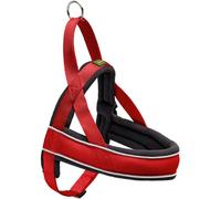 Hunter Racing Norwegian harness for dogs, nylon, reflective, coat-friendly, Red, XXL