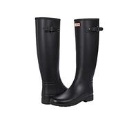 Hunter Refined Women's Tall Waterproof Boots (Black, UK Size 7)