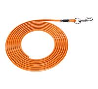 HUNTER Round Tracking Convenience Lead Rope without Hand Strap, 8 x 1200 cm, Medium, Neon Orange