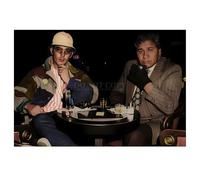 Hunter S. Thompson and Oscar Zeta Acosta Photograph 11 X 17 - Magnificent 1971 Portrait - Real Life Fear And Loathing In Las Vegas - Gonzo - 11X17 Inches - Legendary American Writer - Rare Photo -