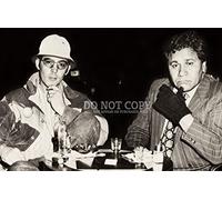Hunter S. Thompson and Oscar Zeta Acosta Photograph 11 X 17 - Stunning 1971 Portrait - Real Life Fear And Loathing In Las Vegas - Rare Photo - Poster Art Print