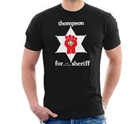 Hunter S Thompson for Sheriff Men's T-Shirt Black