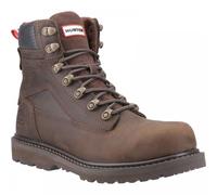 Hunter Safety Tornado Safety Boot Brown UK10 Shoe Size: UK10 - EU44, C UK10 - EU44