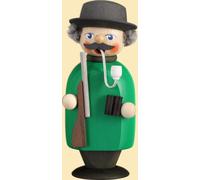 Hunter Smoker Colorful HxWxD = 14x6x6cm NEW Smoker Figurine Smoker Candle
