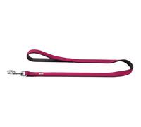 HUNTER Softie Art-Nubuk Nickel Lead Rope, 15 x 110 cm, Medium, Raspberry/Nappa Black/Pink