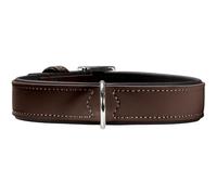 HUNTER Softie Dogs Collar, Brown, 50