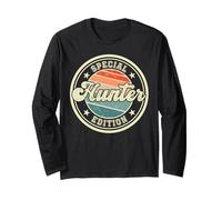 Hunter Special Edition Funny Saying First Name Long Sleeve T-Shirt