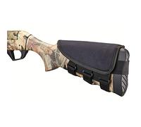 Hunter Specialties BUTT STOCK SHOTGUN SHELL POUCH - Made of heavy-duty polyester with four adjustable velcro straps, Zippered for ammo and accessories.