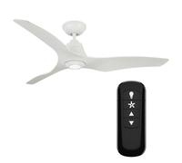 DC Ceiling Fan Stingray Granite with LED & Remote