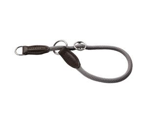 Hunter - T-Collar Freestyle - Dog collar size Halsumfang max. 40 cm - Ø 8 mm, grey