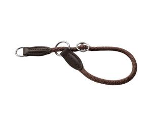 Hunter - T-Collar Freestyle - Dog collar size Halsumfang max. 50 cm - Ø 10 mm, brown
