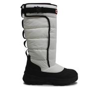 Hunter Tall Buckle Snow Synthetic Textile Women's Calf Length Boots - White Black - Size:UK 4
