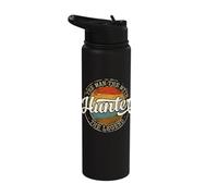 Hunter The Man The Myth The Legend Vintage Stamp Hunting Stainless Steel Insulated Water Bottle