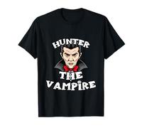 Hunter The Vampire T-Shirt Halloween Simple Costume T-Shirt