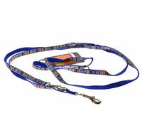 Hunter Training Ecco Sports Fun Stripes Nylon Dog Lead Leash