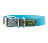 Hunter - Collar Convenience - Dog collar size Halsumfang 38-46 cm - Breite 2,5 cm, turquoise
