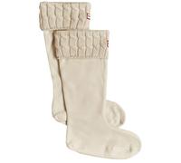 Hunter Unisex 6 Stitch Cable Cuff Tall Boot Socks - Hunter White