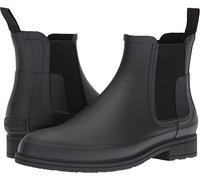Hunter Unisex Adults Refined Chelsea Boot, Black, 10 UK