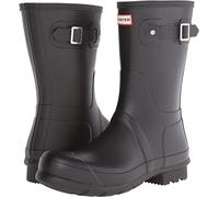 Hunter Unisex Adults Short Rain Boot, Black, 11.5 UK