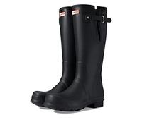 Hunter Original Tall Side Adjustable Mens Wellies - Black - Black - UK12 EU47 US13